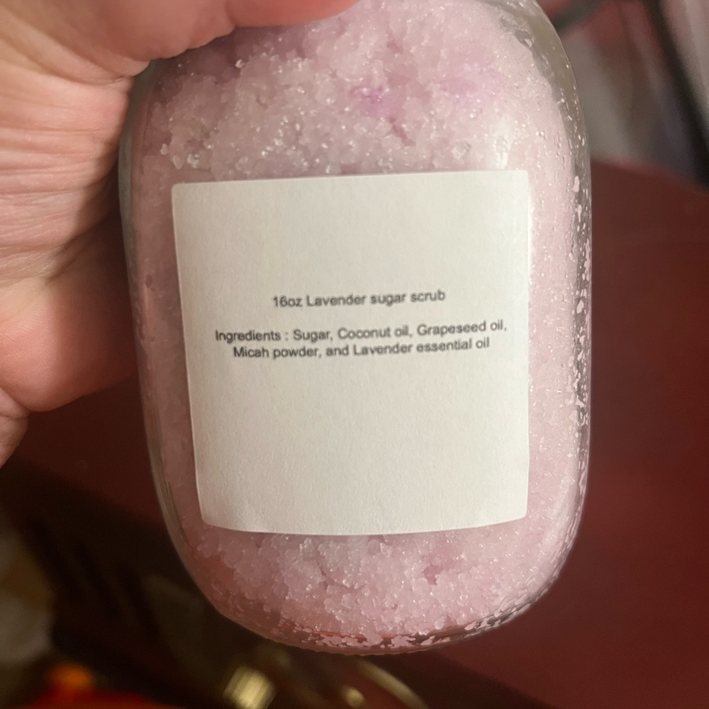 Homemade Lavender sugar scrub - Picture 4 of 4